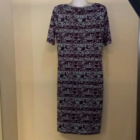 LulaRoe Disney Evil Queen & Apple Julia Dress - Picture 7 of 13